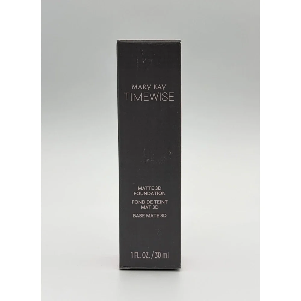 Mary Kay TimeWise Matte 3D Foundation Beige W 180 NIB 1oz/30ml